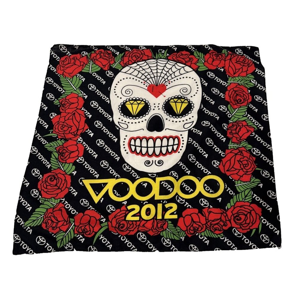 Voodoo Fest 2012 Bandana/Scarf New Orleans Louisiana